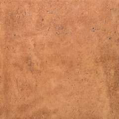 Image showing Ocher stone wall 