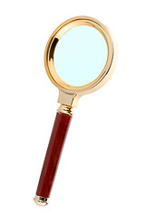 Image showing Old magnifying glass