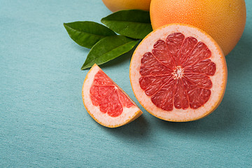 Image showing Ripe grapefruit