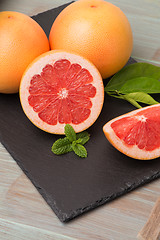 Image showing Ripe grapefruit