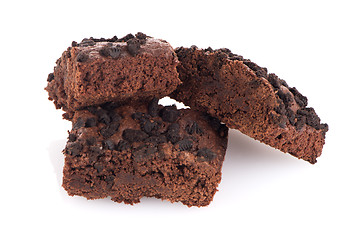 Image showing Chocolate brownies