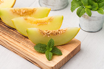 Image showing Honeydew melon