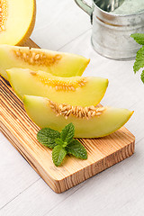 Image showing Honeydew melon