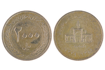 Image showing Iran coin