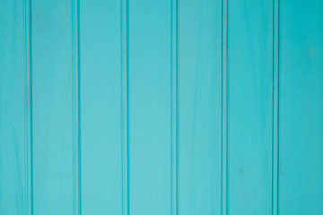 Image showing Turquoise wood boards