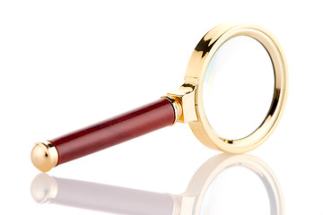 Image showing Old magnifying glass