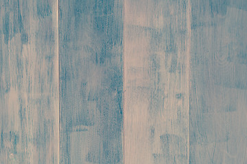 Image showing Blue wood background