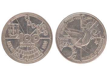 Image showing Portuguese 100 Escudos Coin