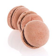 Image showing Colorful French Macarons