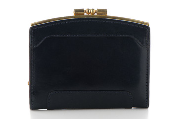 Image showing Black Leather Purse 