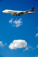 Image showing Jumbo and clouds