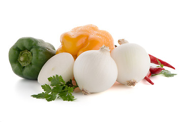 Image showing Mediterranean vegetables