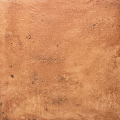 Image showing Ocher stone wall 