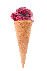 Image showing Ice cream cone