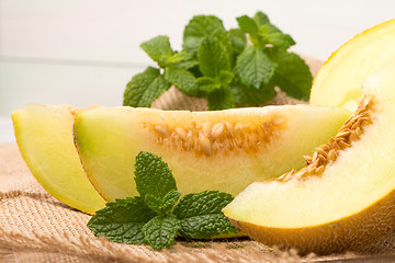 Image showing Honeydew melon