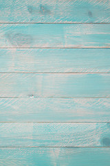 Image showing Blue wood background