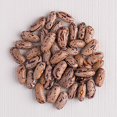 Image showing Circle of pinto beans