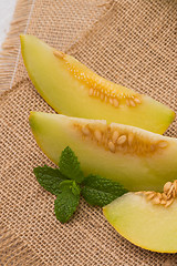 Image showing Honeydew melon