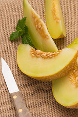 Image showing Honeydew melon