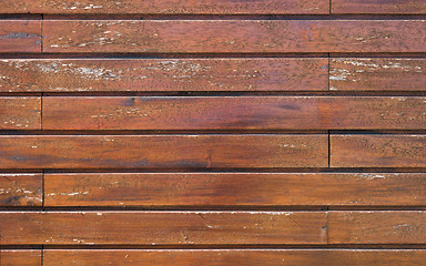 Image showing Wood old wall background