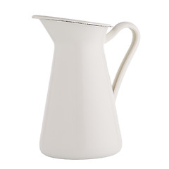 Image showing White ceramic pitcher