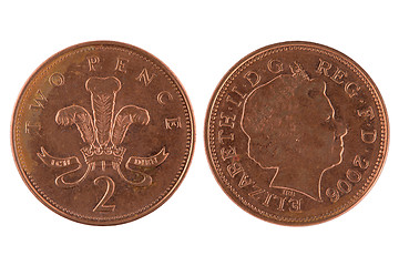 Image showing One penny coin