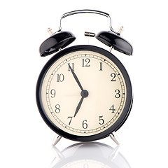 Image showing Old fashioned alarm clock