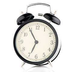 Image showing Old fashioned alarm clock