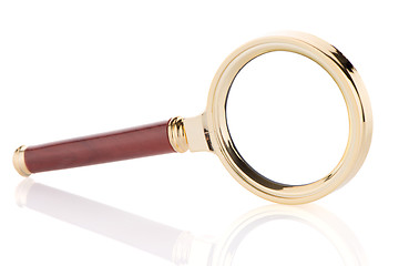 Image showing Old magnifying glass