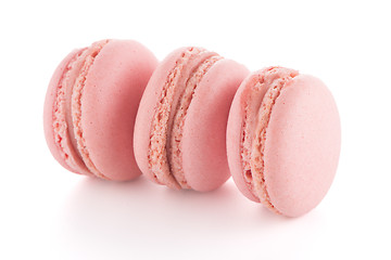 Image showing Colorful French Macarons