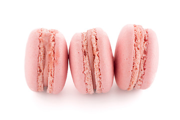 Image showing Colorful French Macarons