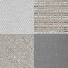 Image showing Set of grey vinyl samples