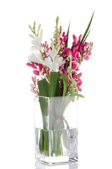 Image showing Bouquet of various flowers