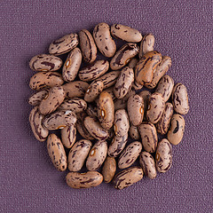 Image showing Circle of pinto beans