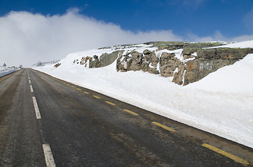 Image showing Snowy Road