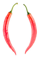 Image showing Red chilli peppers