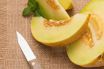 Image showing Honeydew melon