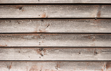 Image showing Wood old wall background