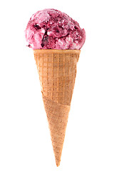 Image showing Ice cream cone