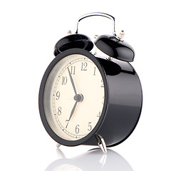 Image showing Old fashioned alarm clock