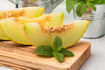 Image showing Honeydew melon