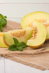 Image showing Honeydew melon