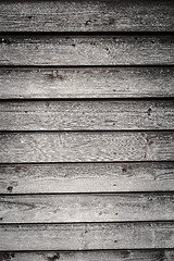 Image showing Wood old wall background