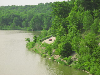 Image showing Lake Driving