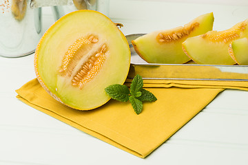 Image showing Honeydew melon