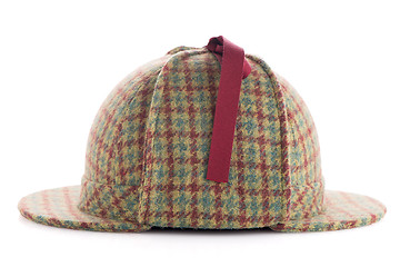 Image showing British Deerhunter or Sherlock Holmes cap