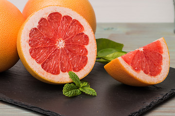 Image showing Ripe grapefruit