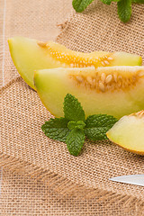 Image showing Honeydew melon