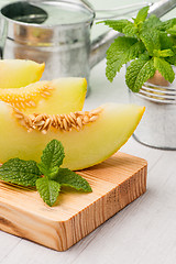 Image showing Honeydew melon