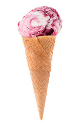 Image showing Ice cream cone